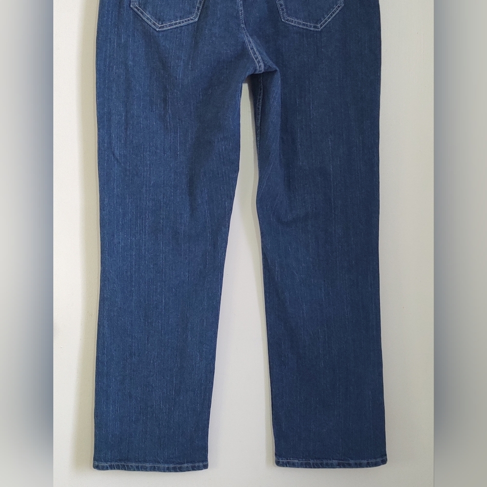 Riders by Lee Women's Straight Leg Slimming Blue Jeans - Picture 7 of 7